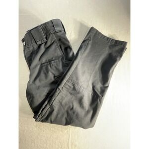 Tactical Series Cargo Pants Mens Medium Black Ripstop Utility Elastic Waist